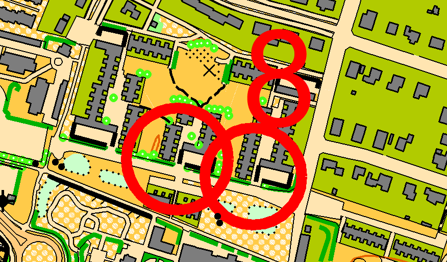 Kontroll åtta har blivit fotograferad på det nästan identiska huset öster om.